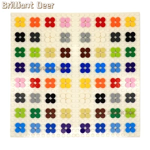 Xây dựng gạch phẳng DIY khối các mảnh cho trẻ em, gạch tròn, khảm, chân dung, thiết kế nghệ thuật, đồ chơi, MOC, 35381, 98138, 800pcs 6 Ngói bán hàng thu nhỏ chính - №2