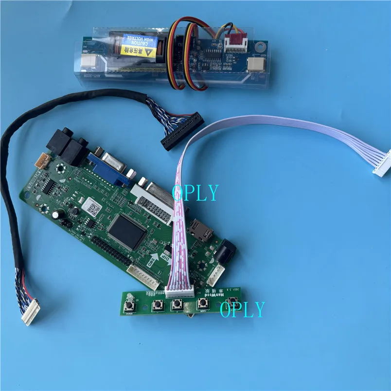 M.NT68676 VGA DVI Controller board HDMI-compatible for LP171WX2 LP171WX2-TLB1 LP171WX2-TLB2 17 1440X900 LCD panel Screen monitor