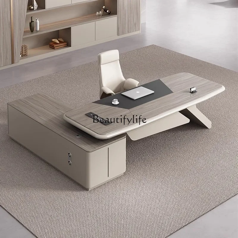 LJYSimple e moderno CEO chefe mesa de escritório