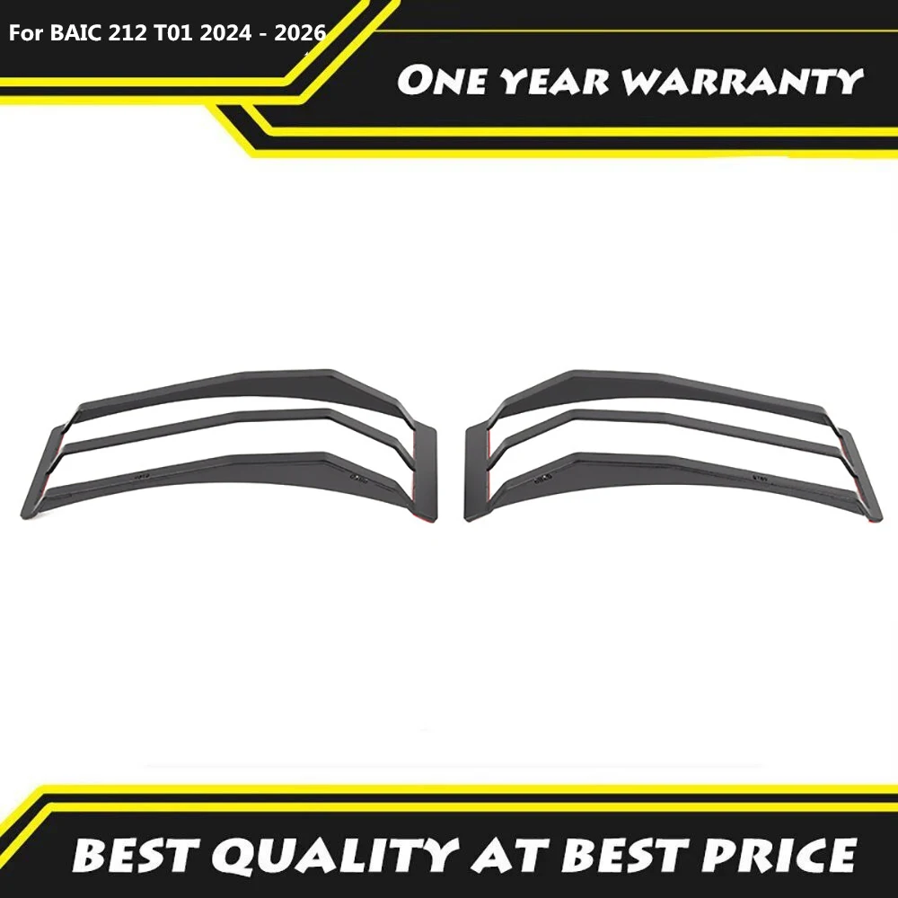 

Fit For BAIC 212 T01 2024 - 2026 Special Front Steering Lampshade Modification Metal Protective Frame Front Decoration