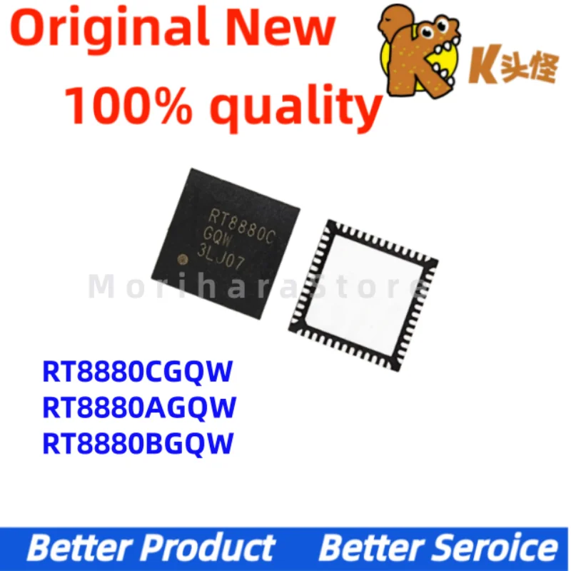 1 قطعة/جديد الأصلي RT8880CGQW RT8880C RT8880AGQW RT8880A RT8880BGQW RT8880B QFN