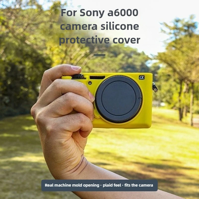 

Cameras Silicone Armor Skin Case Camera Bag For Sony Alpha A6000 A6100 A6300 A6400 A6500 A6600 A5100 A5000 Body Cover Protector
