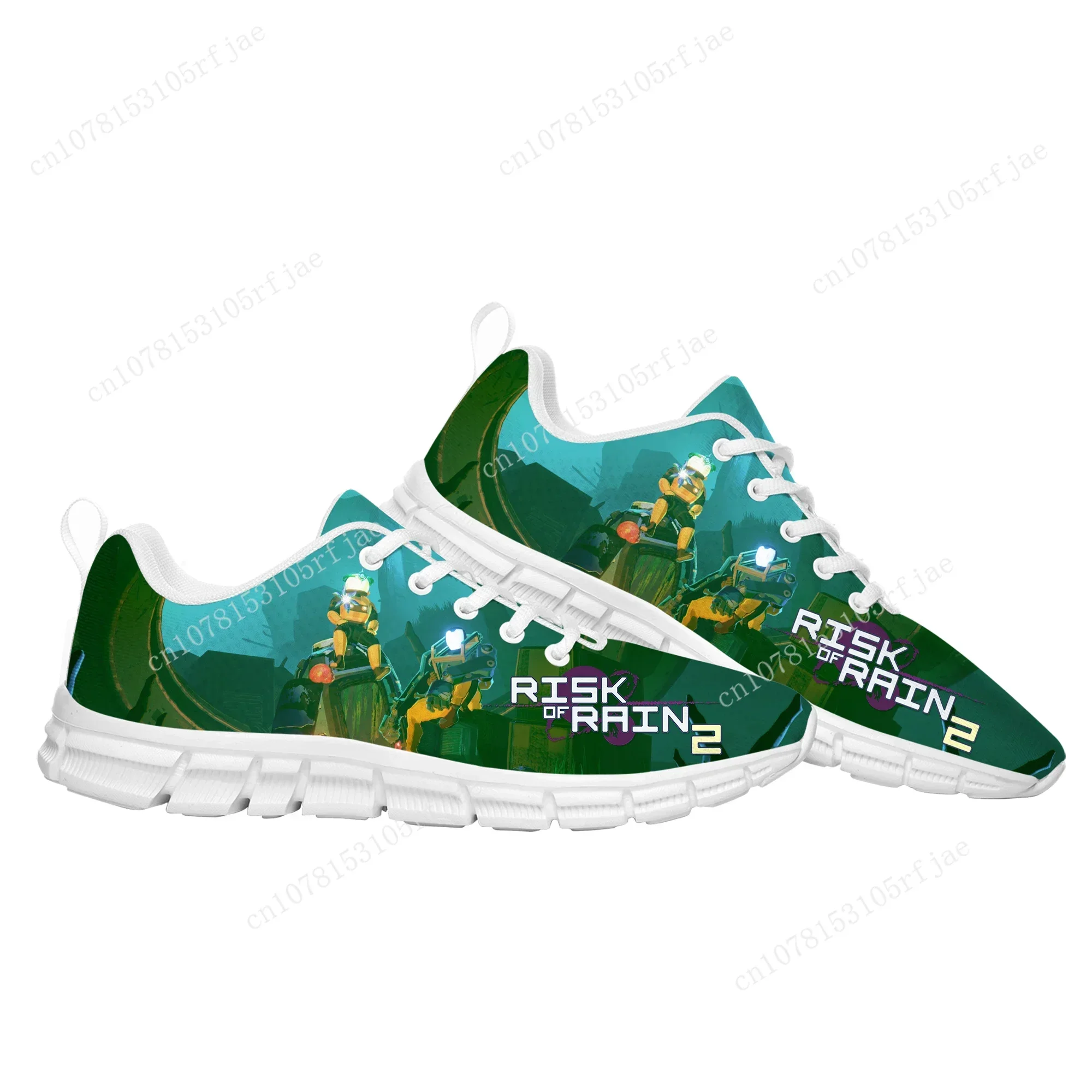 Risk Of Rain 2 Sports Custom Shoes Cartoon Game Men Women  Sneaker Tailor Made Couple Built Shoes