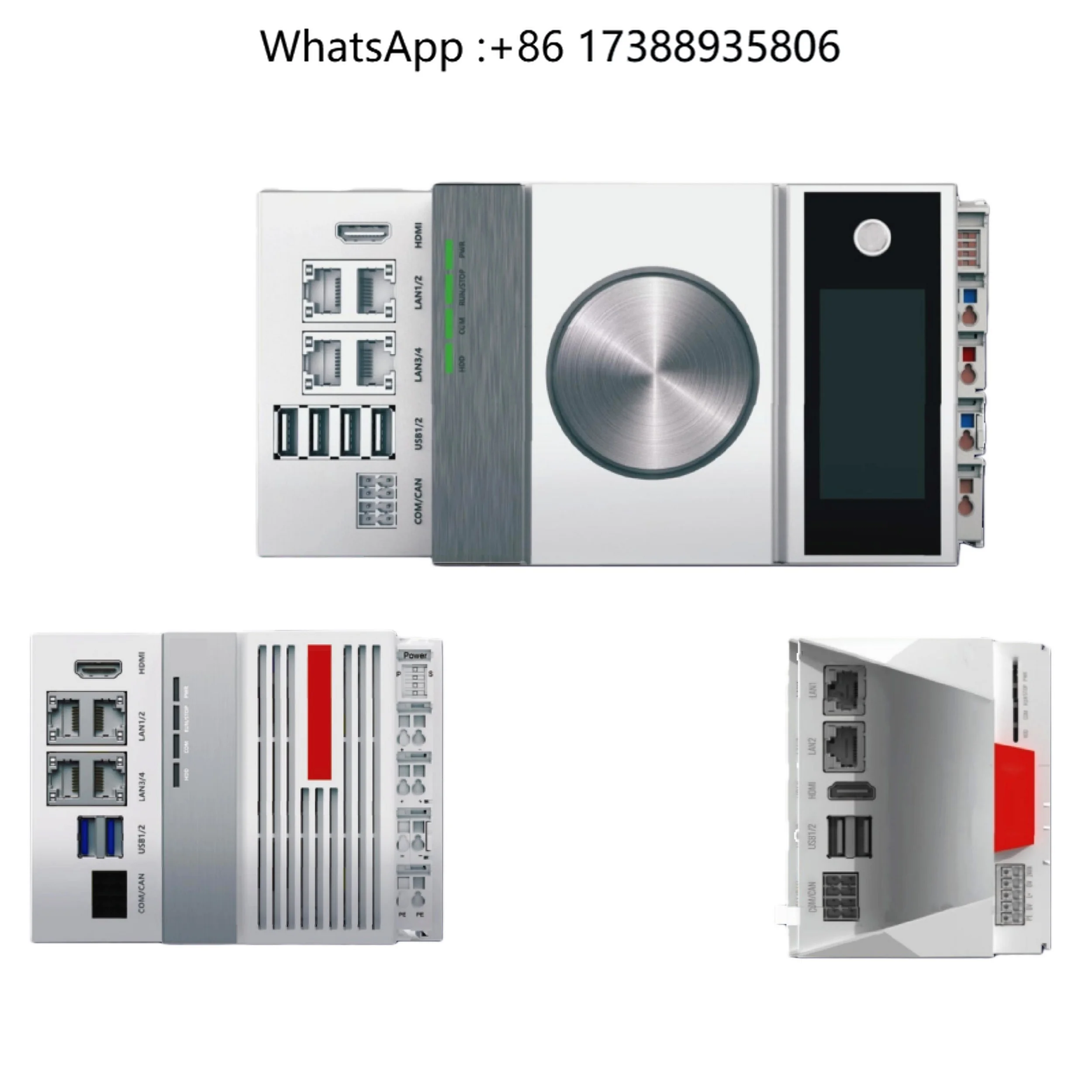 High-Speed Industrial Controller with ST Vision Library Industrial PLC EtherCAT Master PLC Controller