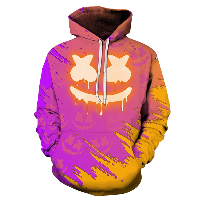 

Halloween Fashion Devil Smiling Face 3D Printed Hoodie Sweatshirt Men's Women's Kid Terror Casual Fun Pullover Hip Hop Hoodies