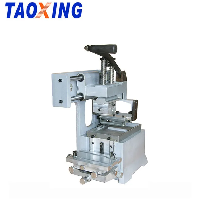 Manual Tampon Pad Printer Machine With Sealed Ink Cup For Sign Logo DIY Transfer