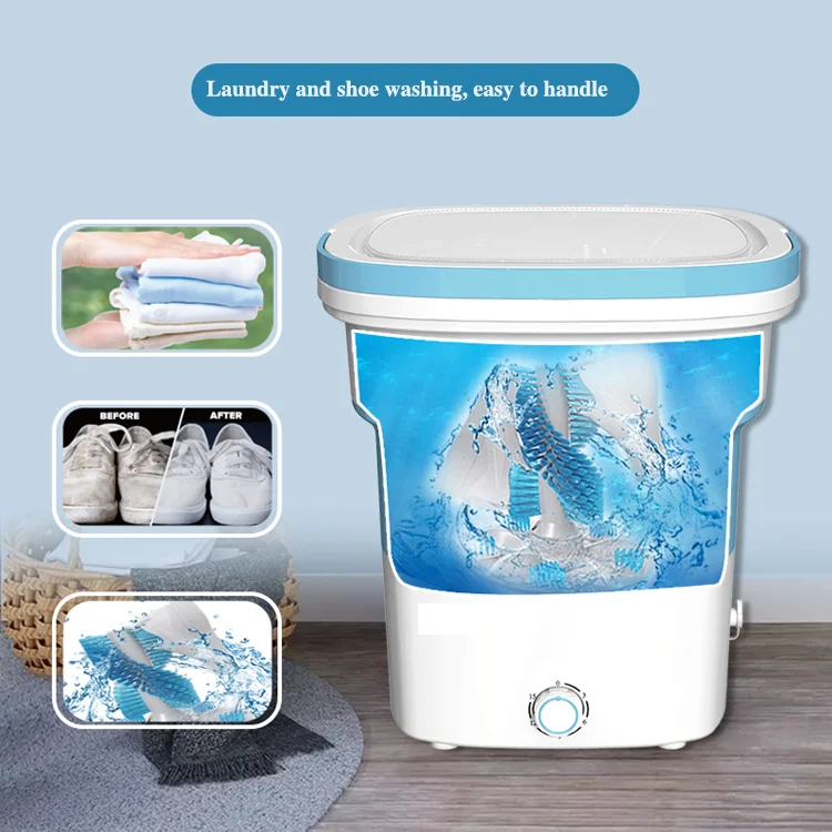 Multifunctional Household Travel Washer Dryer Portable Mini Washing Machine For shoes