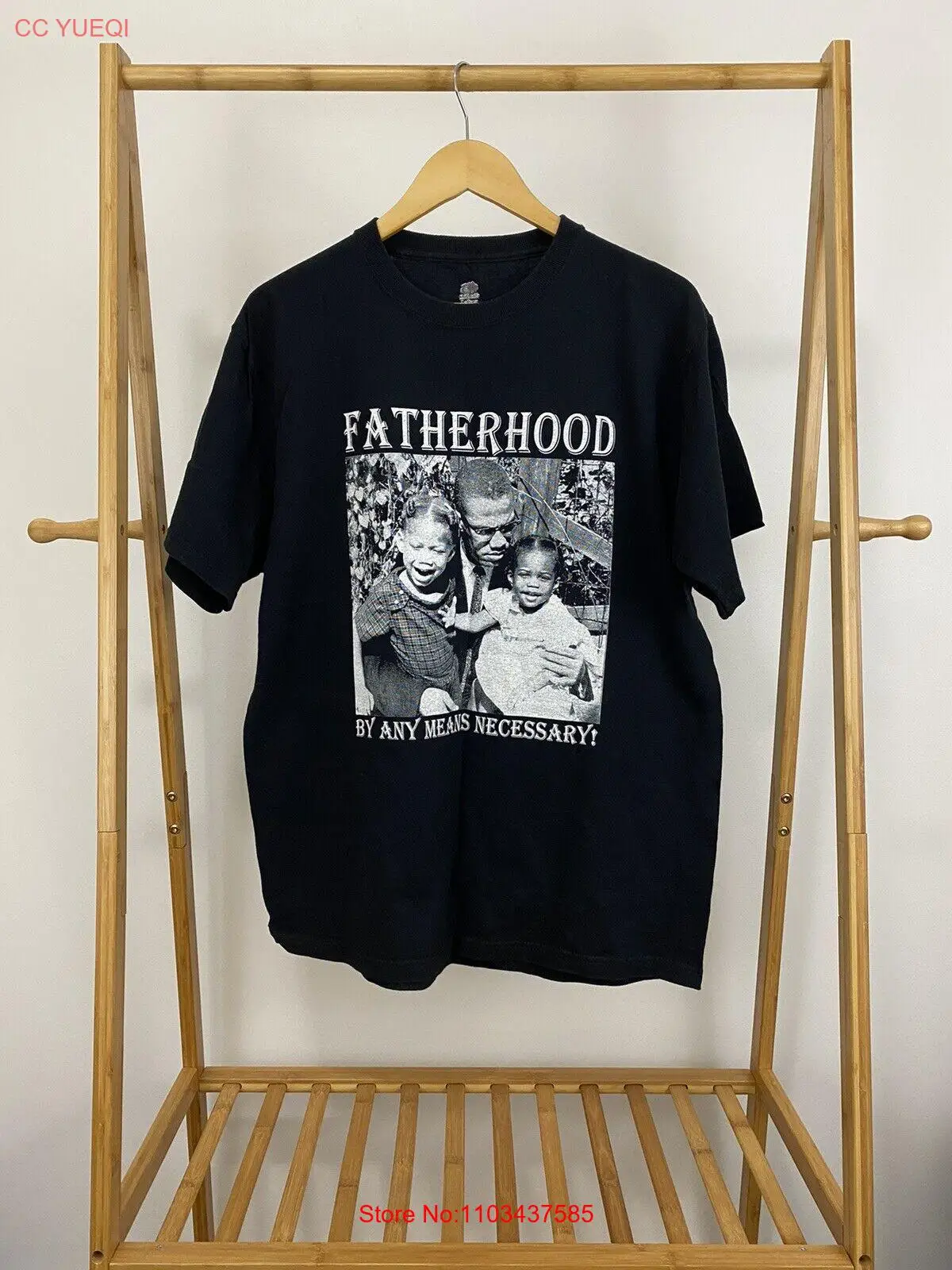 Футболка VTG Малкольм X Fatherhood по любым причинам, размер L