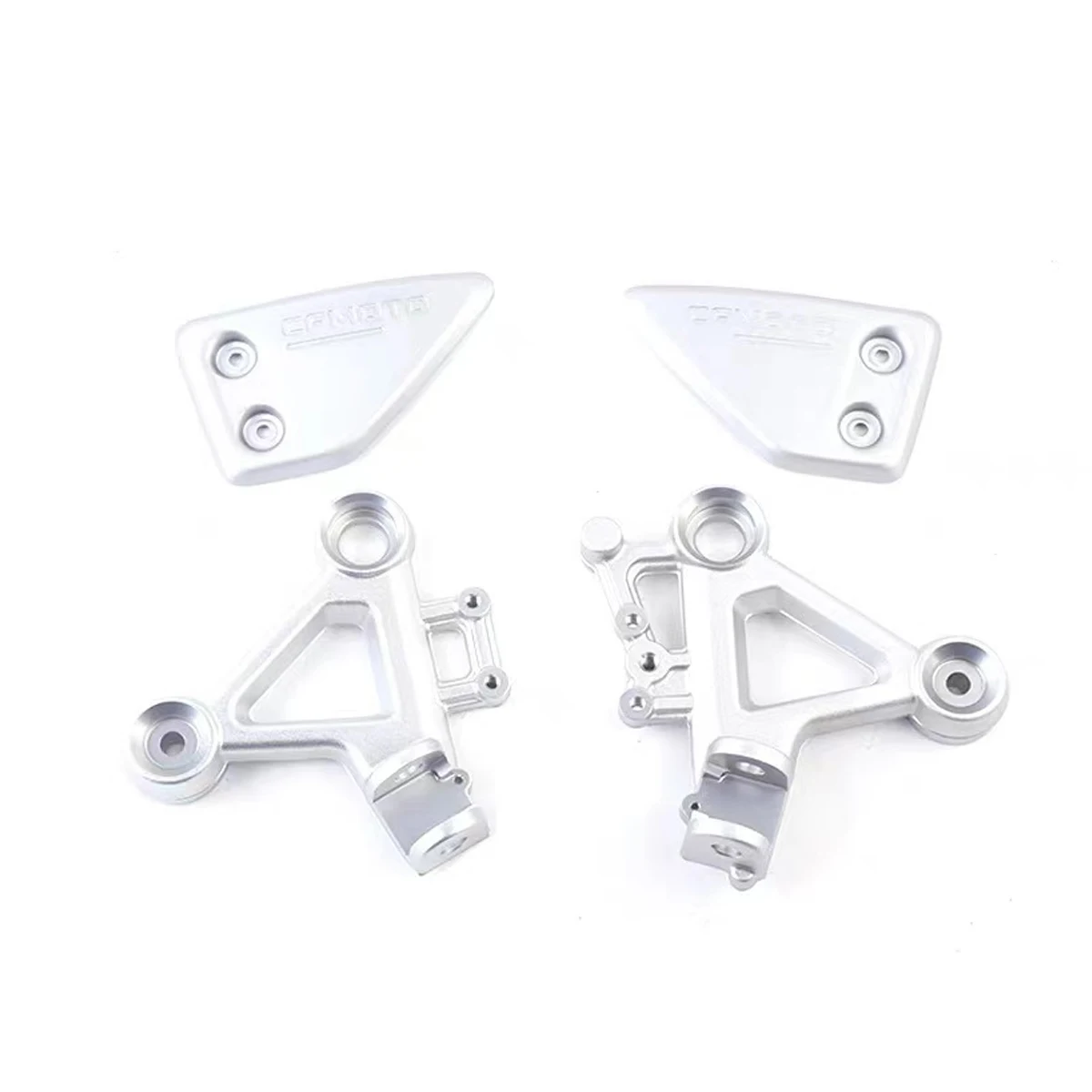 CFMOTO Left Right Pedal Bracket CF650-10 Pedal Pedal Rest Bracket guard plate Motorcycle Fit For CF 675SS 675SR 675SR-R 2024