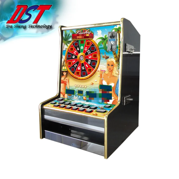 Taiwan DST Lucky wheel Game Machine kits coin operated wheel game kits