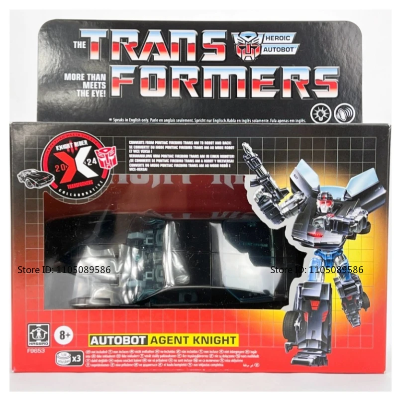 Nowy, oryginalny w pudełku Transformer G1 Agent Knight figurka akcji model prezenty świąteczne dekoracje studia ozdoby figurka robot