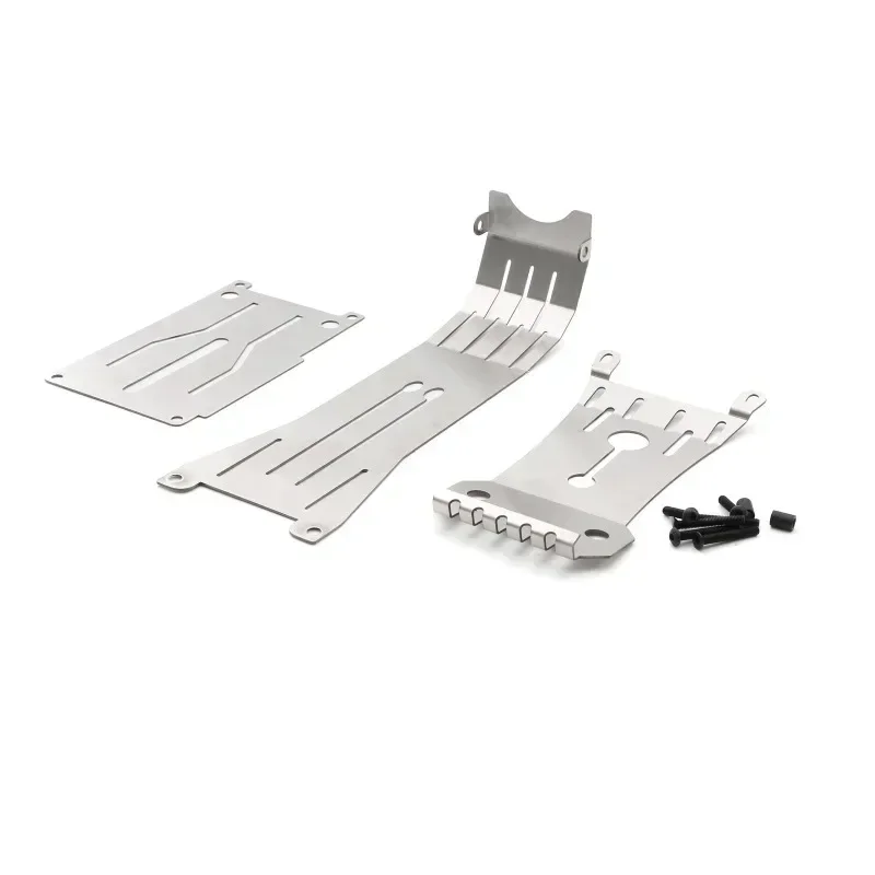 

Stainless Steel Chassis Armor Skid Plate Axle Protector for TAMIYA Hotshot II 2024 58737 1/10 RC Car Upgrade Parts Accessories