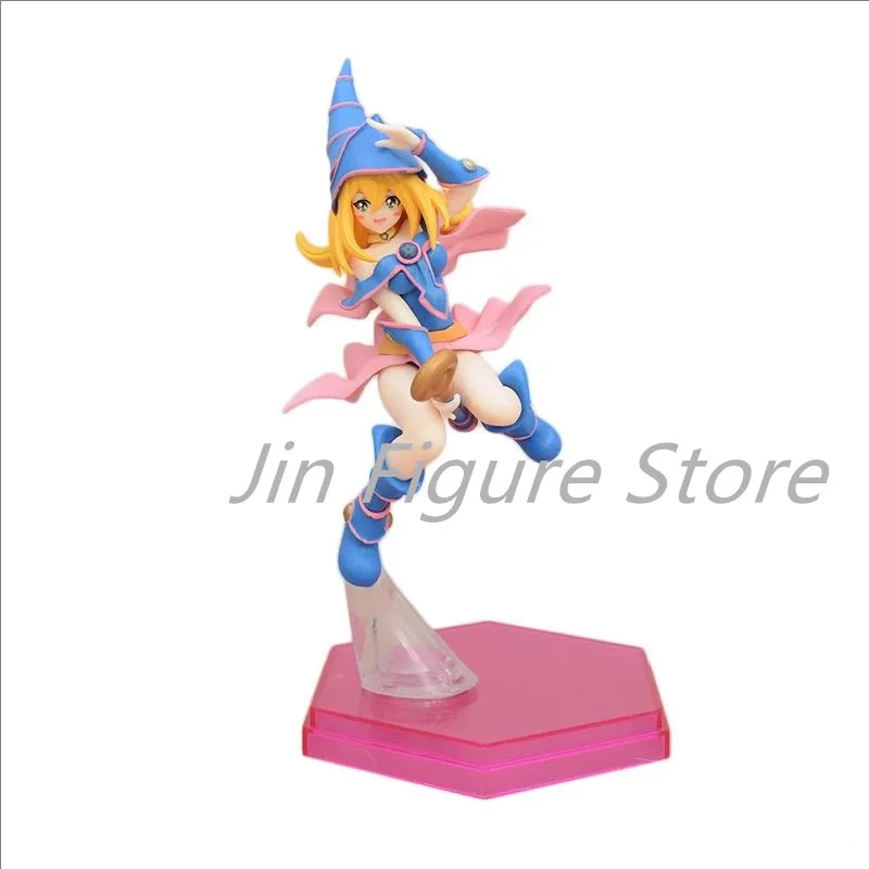 Yu-Gi-Oh! Dark Magician Girl Dmg genuino Sk Japón Hereditail Pvc figura de acción Anime figuras en miniatura de juguete regalo de Navidad