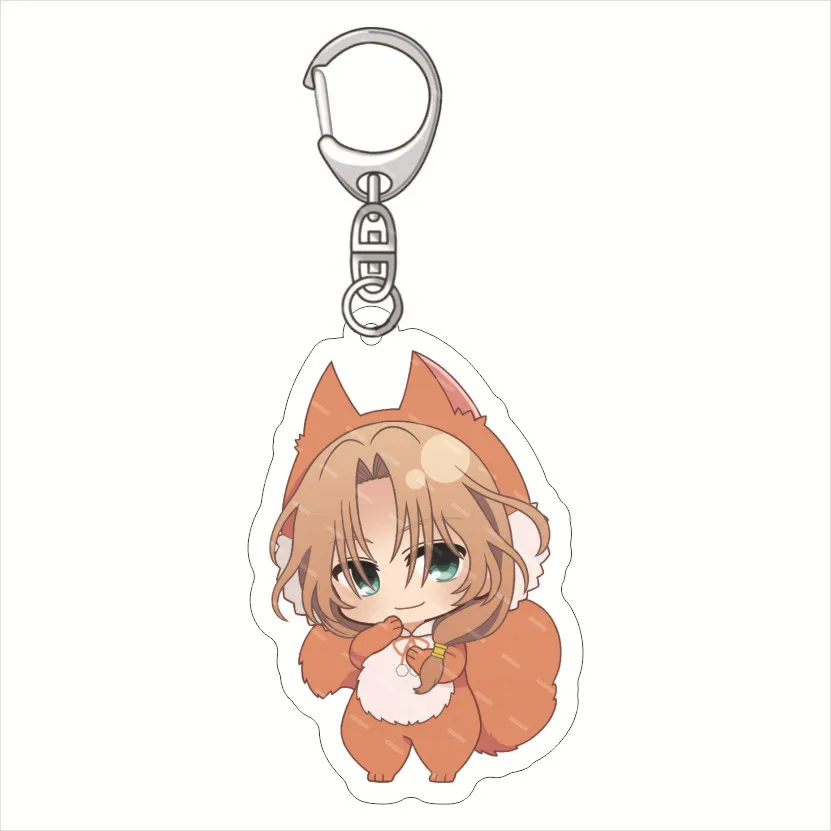 Anime Akatsuki no Yona Figures Cosplay Acrylic Key Chain Cute Kawaii Backpack Charm Pendant Car Key Rings Fan Xmax Gift