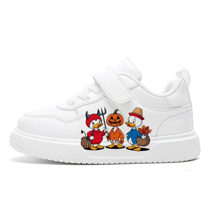 

Спортивные кроссовки на открытом воздухе с тыквой, детская обувь Disney, Нескользящая студенческая обувь с принтом летучей мыши, мягкая детская обувь для мальчиков Sportschuhe Kinder
