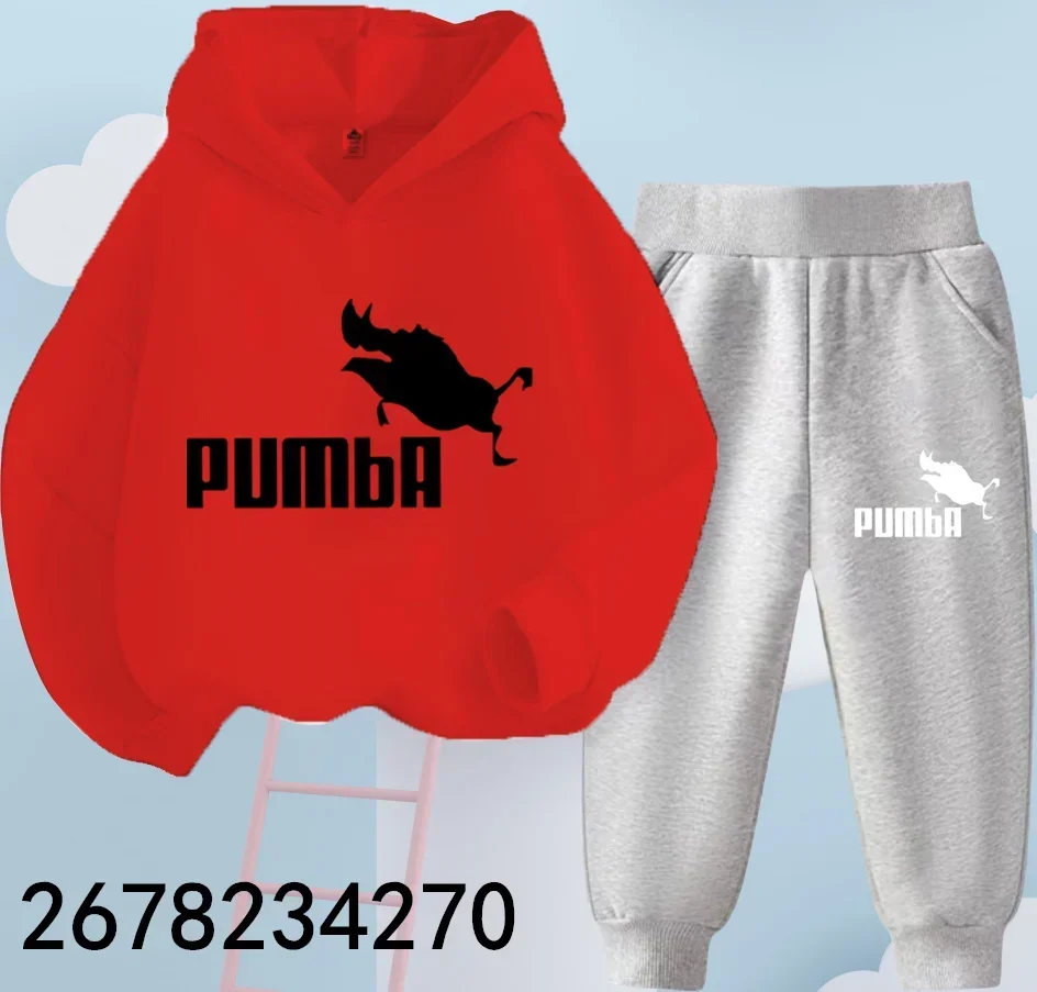 

Children's Sportswear Children's Clothing Set Baby Boys Girls Fashion Sportswear Hoodie Sweatshirt + Trousers Brand Jacket Boys