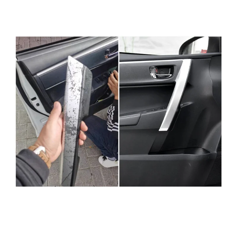 Well Car Left Front Inner Door Handle For Toyota Corolla LEVIN 2014-2018 Car Door Inner Armrest Cover
