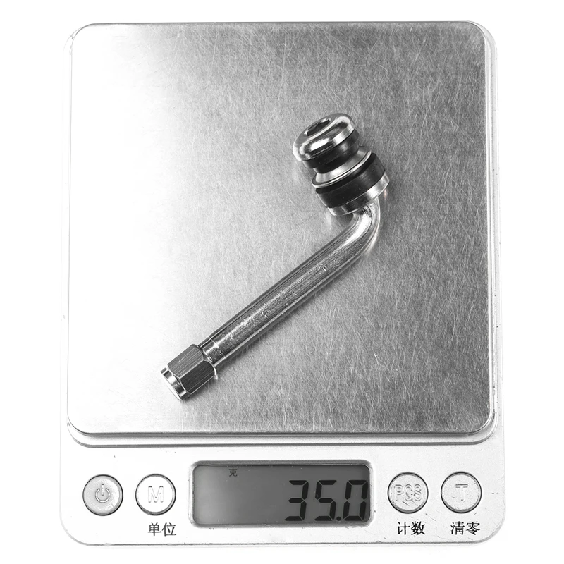 New Hight Quality Car Accessories Tire air nozzle/without tire pressure YPQZW90DY6 VW9-2P For 6CM 2.5 Chrome Tire Valve Stems