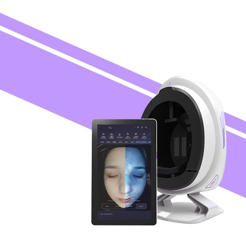 Profesjonalny analizator skóry twarzy 2025, bestseller / Inteligentny skaner skóry twarzy do salonów kosmetycznych