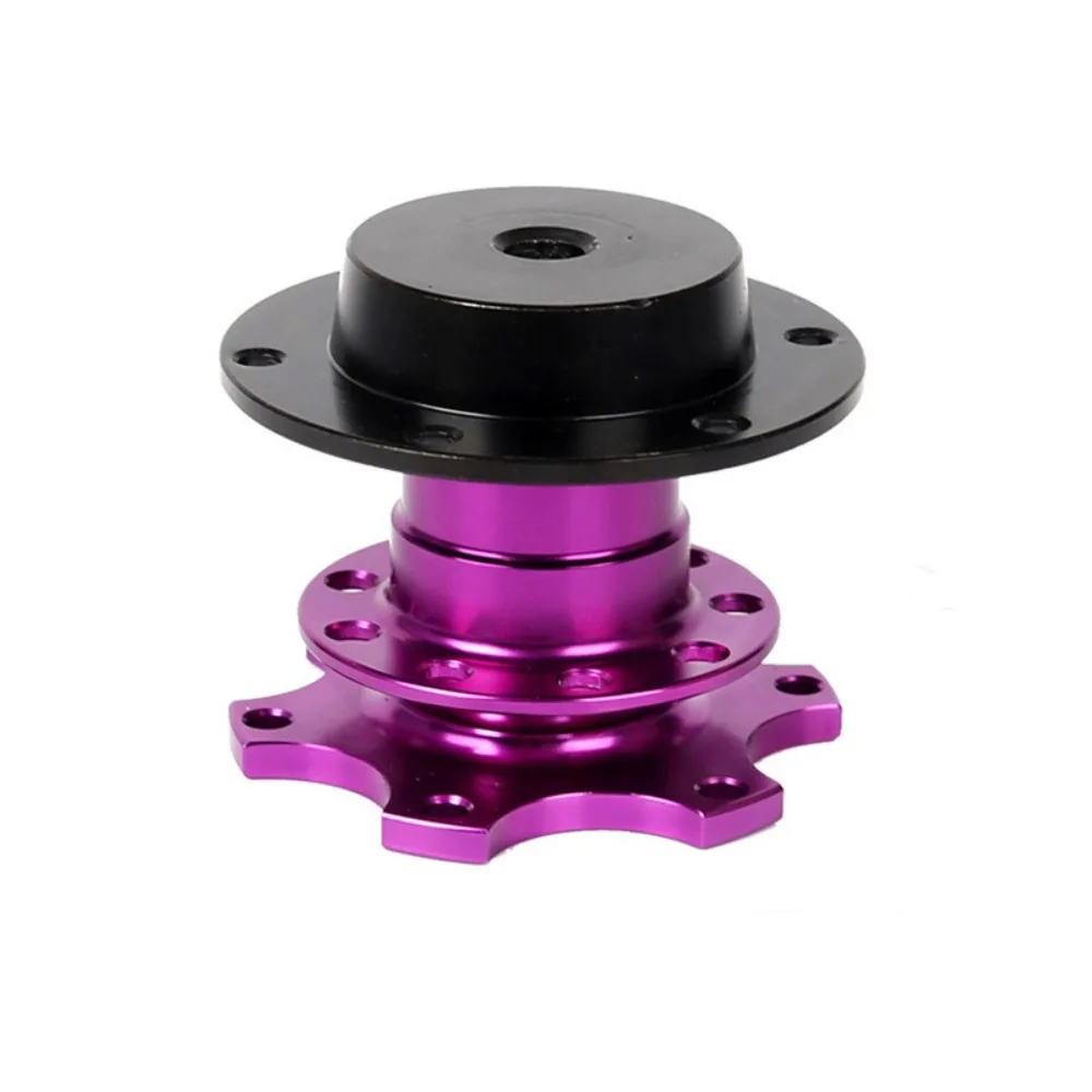 

Universal Steering Wheel Quick Release Hub Boss Kit Wheel Hub Adapter for 6 Hole Steering Wheel Hub Car Accessories