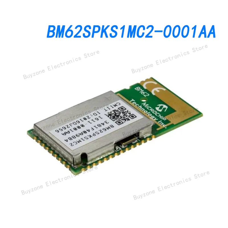 

BM62SPKS1MC2-0001AA Bluetooth v5.0 Transceiver Module 2.4GHz Integrated