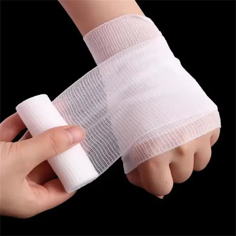 Emergency PBT Elastic Bandages Medical Gauze First Aid Kit for Home Care Wound Dressing Nursing Survival Supplies