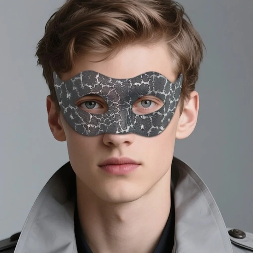 Maschera per gli occhi Maschere di plastica per Halloween Maschera jazz dorata durevole Riutilizzabile Puntelli cosplay per feste Mezza maschera per donna