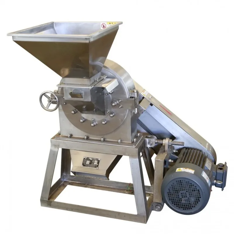 

Soybean Stainless steel Chinese medicine residue crusher Grain crusher Whole wheat crusher