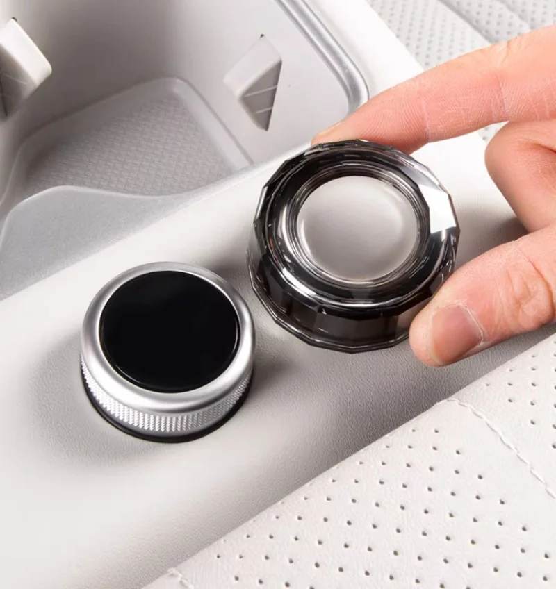 Car Refrigerator Knob Protective Cover Fit for BYD Leopard 7 Titanium 7 Modified Refrigerator Knob Anti-accidental Touch Cover