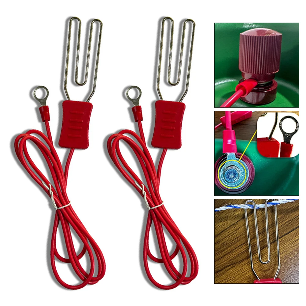 M8 Electric Fence For Alligator Clip For Courtyards Electric Fence Wire Connectors For Alligator Ground Connection Tape Kit