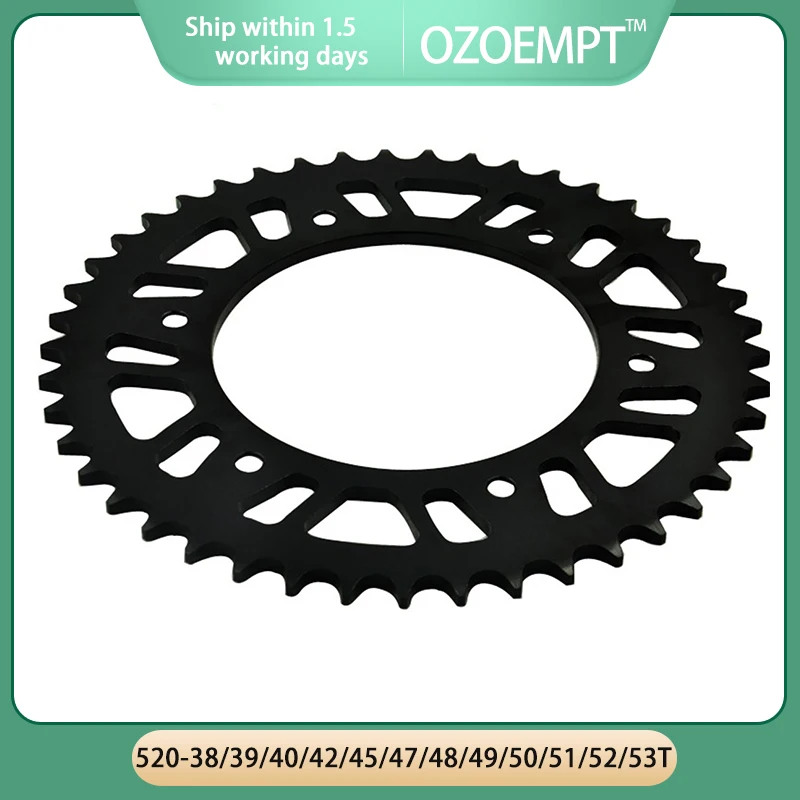 OZOEMPT（520-38/39/40/45/47/48/50/51/53T）Motorcycle Rear Sprockets For Beta-moto 125/200/250/300/350/390/400/430/450/480/498RR RS