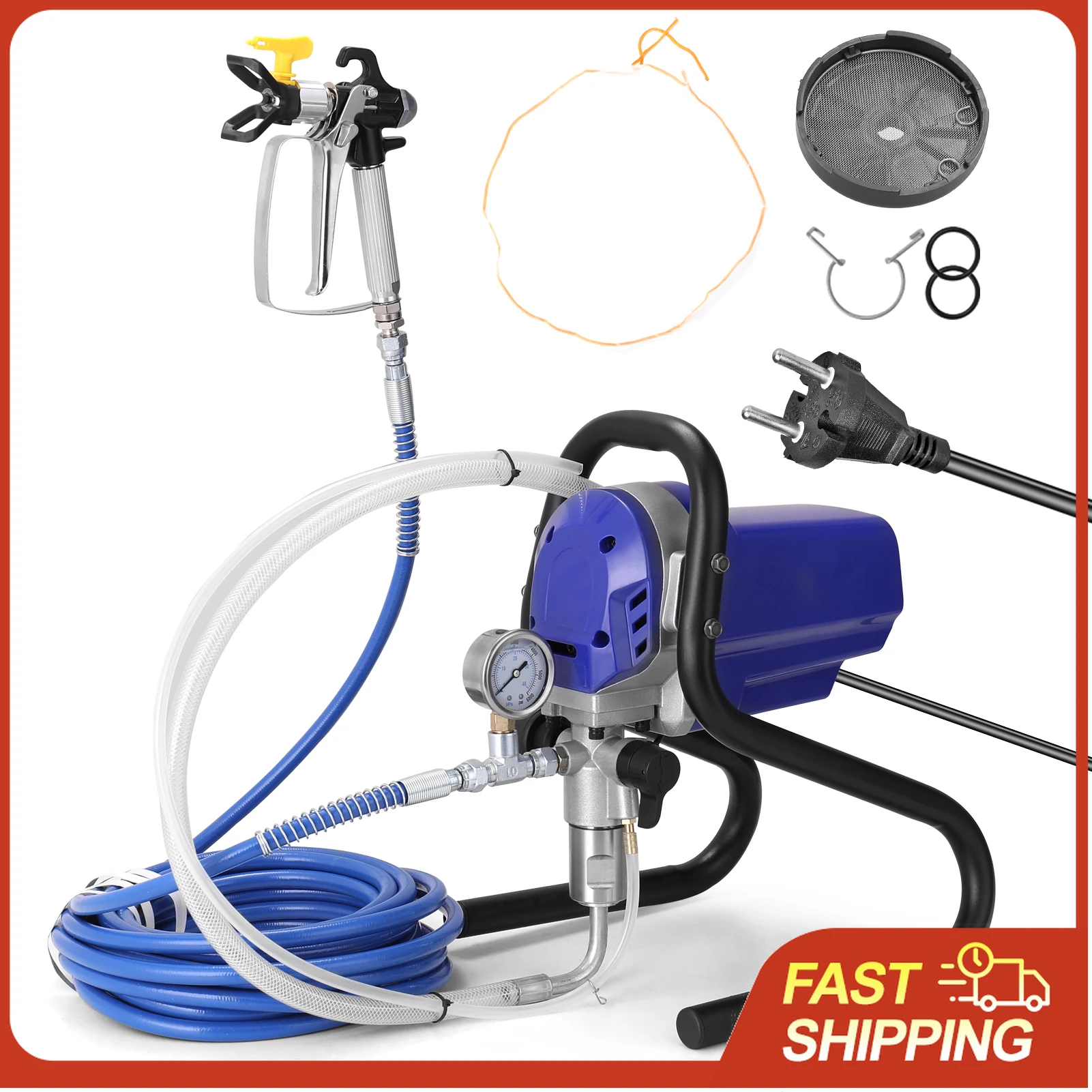 #7 Electric Paint Spray Guns Comparison Guide