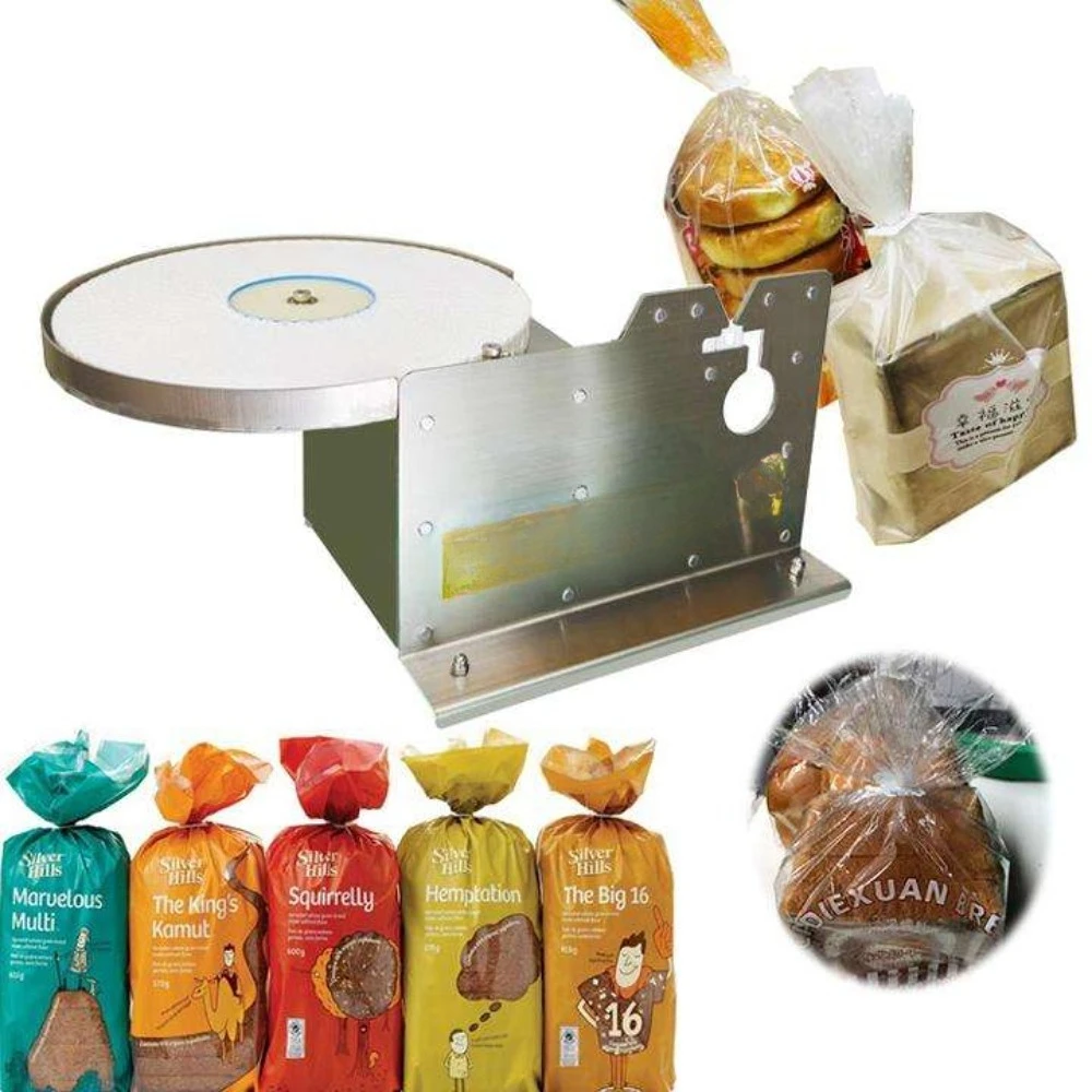 

Manual bread latch sealing machine clip on bread packaging bag