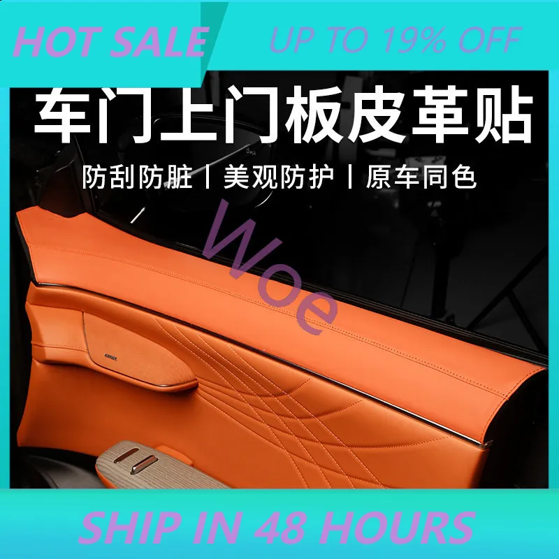 For Changan Shenlan S7 S07 Door Panel Protection Pad Interior Silicone Storage Mat Anti-Scratch Car Accessories Custom Fit Trim