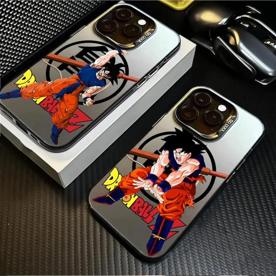 

Case for iPhone 11 12 13 Pro Max 16e 17 Air 14 15 16 Plus Soft Shell Dragon Ball Nenki Goku