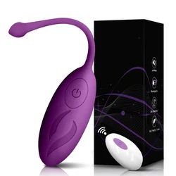 Wireless Vibrating Egg for Women Remote Control Vibrator Simulator Vagina Ball Kegel Trainer Love Egg Sex Toys Adult Goods