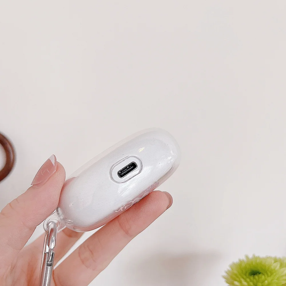 Милый чехол для наушников Lenovo LP5, чехол для беспроводных Bluetooth-наушников, мягкий прозрачный защитный чехол для Lenovo LP5, зарядное устройство