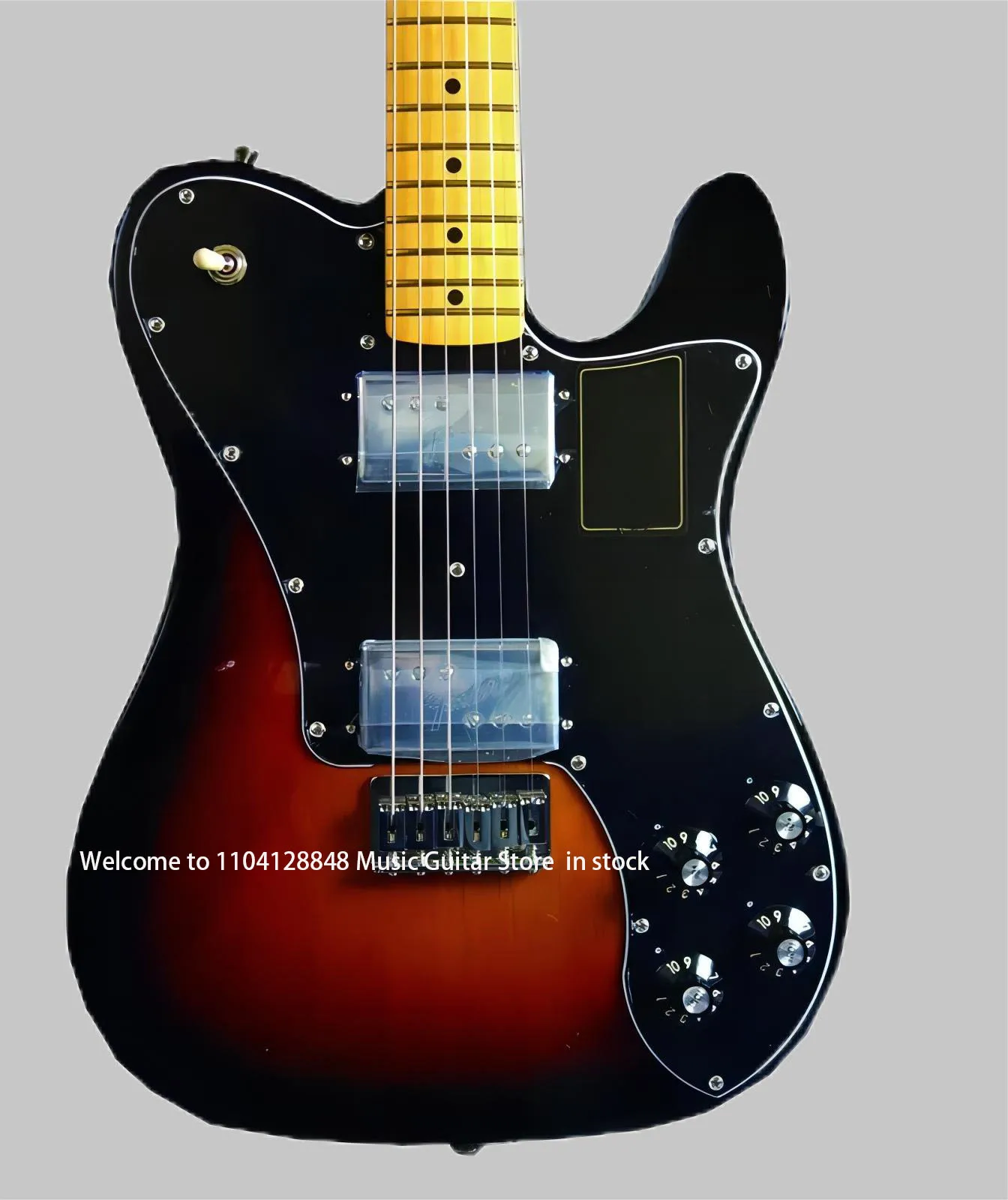 Made in China High Quality Merle Haggard Guitar TUFF DOG Tone Sunburst Electric Guitar HOT