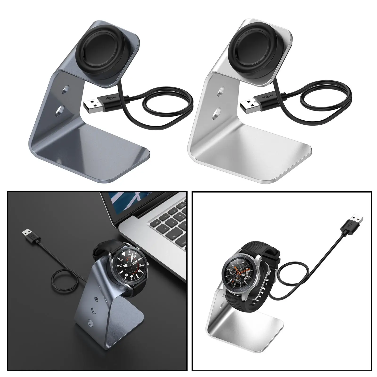 Soporte de base de carga para reloj 3 41 mm 45 mm SM-R840 Active 1 2 3