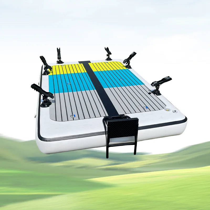 Inflatable boat rubber thickened fishing platform Luya assault folding portable outdoor fishing boat