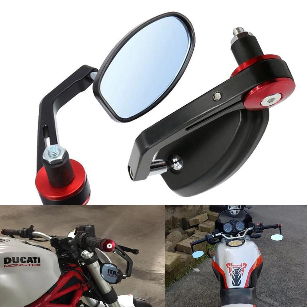 Motorcycle Rear View Mirrors Round 7/8