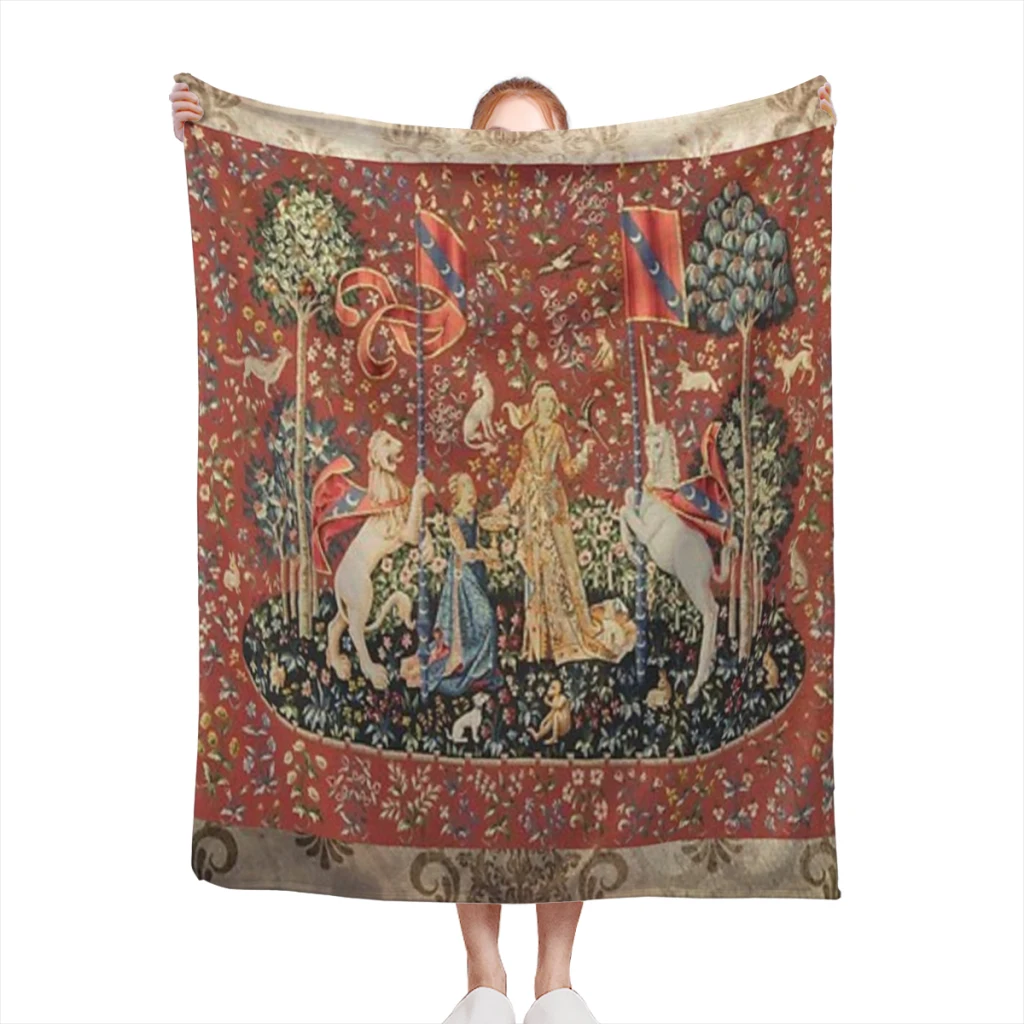 Taste - The Unicorn Tapestries Comfortable Flanne Blanket Comforter Flannel Soft throw Blankets Warm Home and Summer Blanket