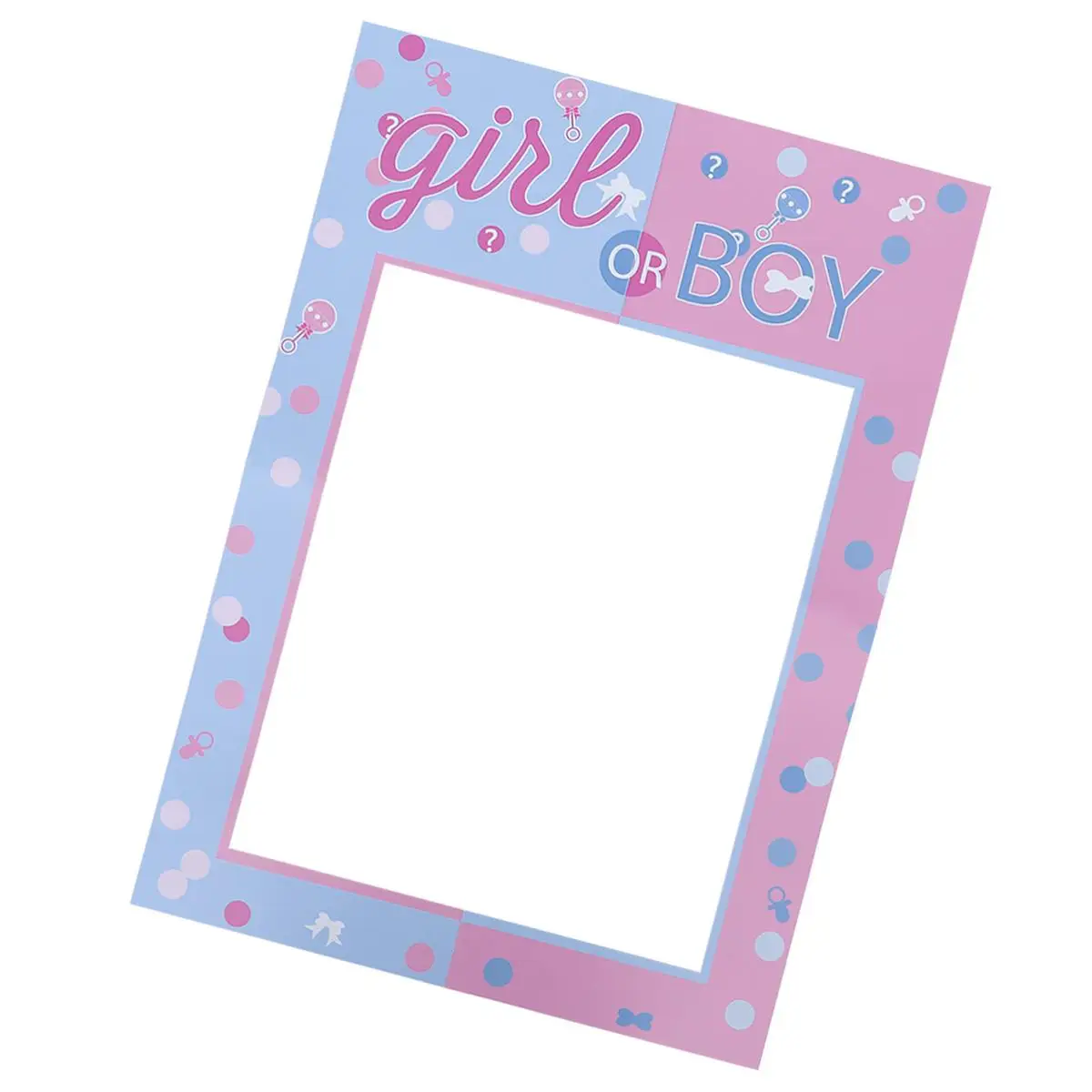 

Sturdy Paper Photo Frame Kids Party Birthday Beach Summer Handheld Picture Frame Photography Props For Banquet Decoration