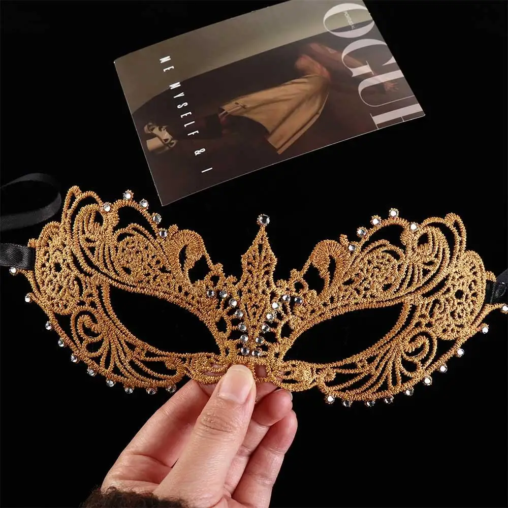 Gift Show Eye Mask Cosplay Prom Props Carnival Halloween Supply Venice Mask Lace Masquerade Party Supplies Dance Masks