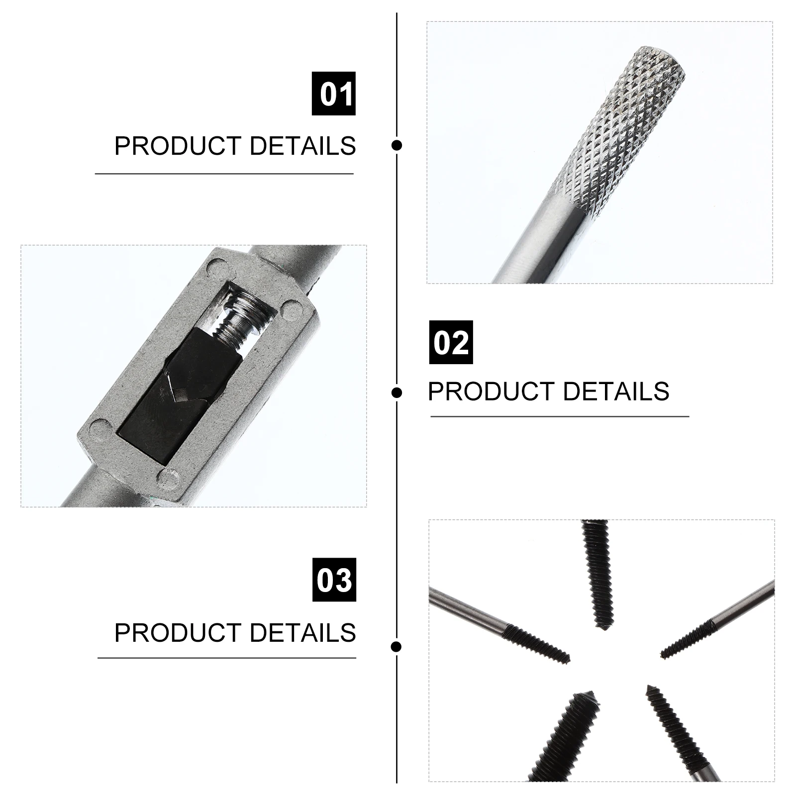 

11pcs Wire Extractor High Speed Steel Damaged Screw Extractor Kit Drill Bits Screw Remover Kit Studs Bolt Fasteners Tap Tube