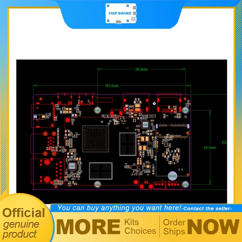 Green PI 3 VS680 RK3588 RK3576 AI Gaming Box Development Board