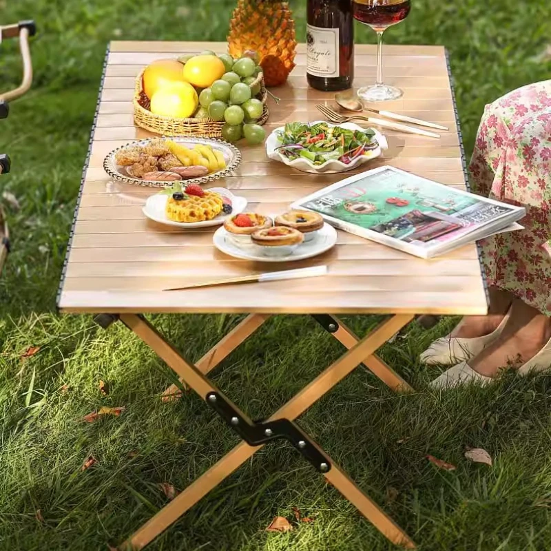 

Adjustable Ultralight Camping Table Aluminum Small Portable Camping Table Folding Dining Tavolo Pieghevole Camping Equipment