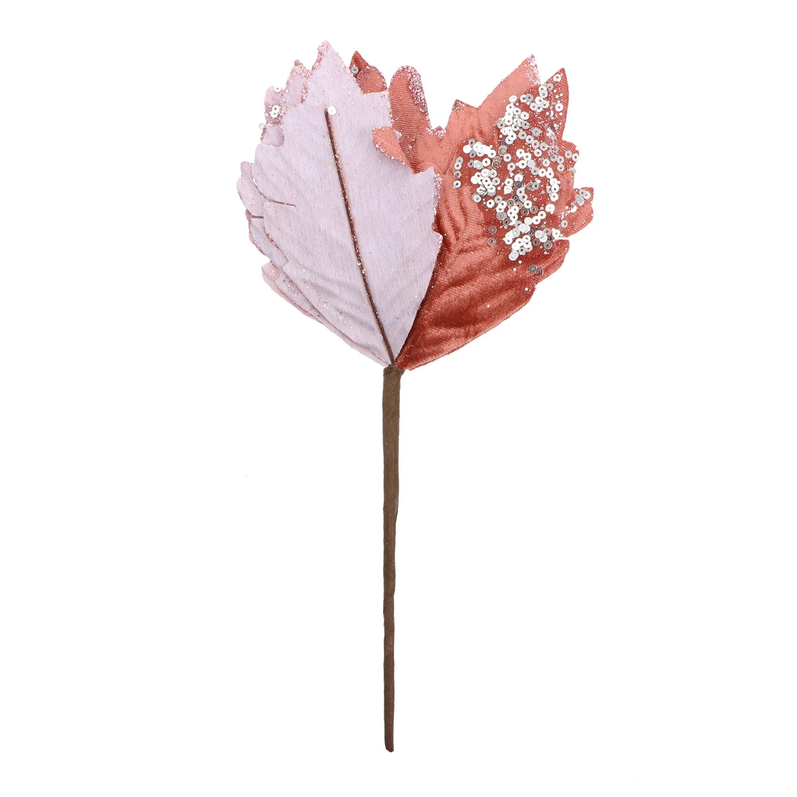 

1Pcs Simulated Artificial Flower 25cm Handmade Poinsettia Christmas Decoration Bright Color Xmas Artificial Flower