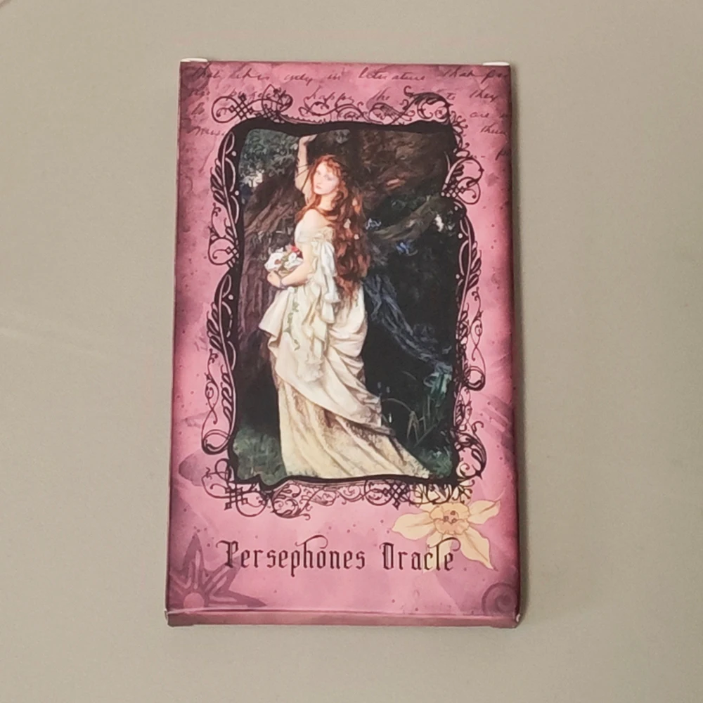 

Persephone Oracle Cards Shadow Work Goddess Deck 12*7cm 22 Pcs Oracle Cards