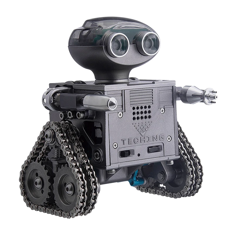 160pcs+diy kit, intelligent voice robot, mechanical art, metal assembly, machine ornaments, high-quality toys, gifts